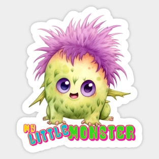 My Little Monster Sticker